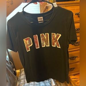 Pink brand tshirt